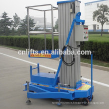 8m one man lift single mast platform lifts